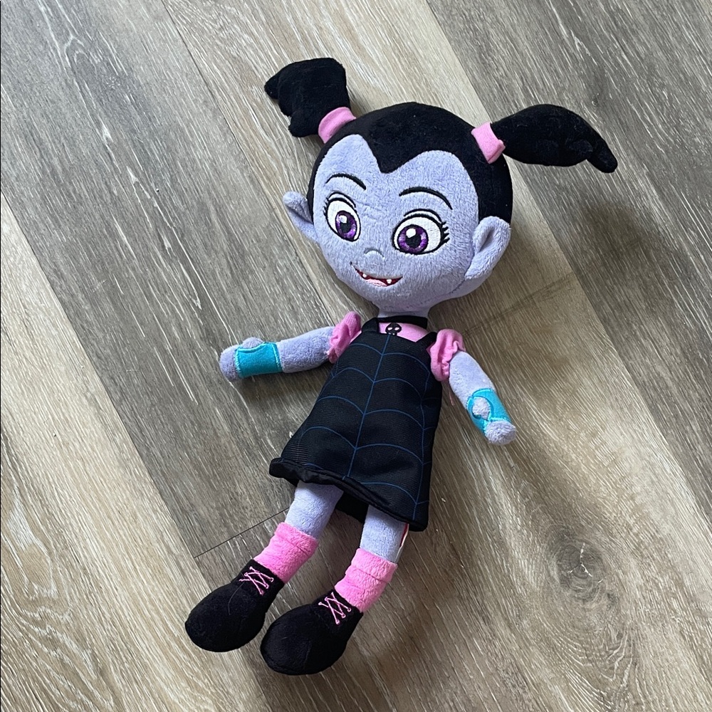 Vampirina Plush Doll with Pink and Black Outfit